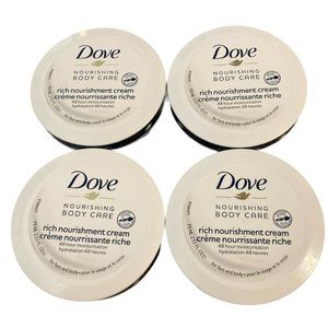 4 Dove Nourishing Body Care Rich Nourishment Cream